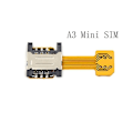 Miniatyrbild 1 av 5: Hybrid Dual Micro Nano Sim-kortsadapter Konverter Utvidning SD-kortplats Android Shytmv A3
