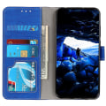 Miniatyrbilde 2 av 5: For Nokia C12 4G/C12 Pro/C12 Plus ripebestandig PU-lærveske med stativ og flipdeksel Blue