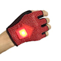 Miniatyrbild 1 av 5: BIKIGHT Gravity Sensor Blinkers Handskar LED-Ljus Automatisk Induktion Varning för Cykling Löpning