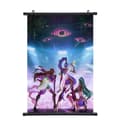 K-POP: Demon Hunter Girls Hängande Affisch Scroll Målning Inomhus Sovrum Dekoration Målning (40*60cm) 1