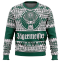 Miniatyrbild 2 av 3: 2024 Bebetter Jagermeister Ugly Christmas Sweater Pullover Herr 3d Sweatshirt Toppar Höst- och vinterkläder A 1 2XL