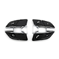 Pikkukuva 1 / 5: Auton ohjauspyörän painikkeen nuppi F10 F11 F30 F31 F34 F01 F02 F07 F06 F12 F25 F26 F15 F16 M2 M3 (A) BlackSilver