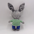 Miniatyrbild 3 av 5: Bimirth 2-pack Pip och Posy Plyschleksaker Mjuka Stoppade Djur Kanin Mus Plushie Dockor Födelsedagspresent Till Barn Pojkar Flickor A
