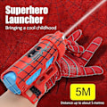 Miniatyrbild 5 av 5: Spider-Man Handske Nät Skytt Hjälte Launcher Handled Leksaksset Spiderman Armskydd Leksaker D