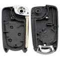 Miniatyrbillede 3 af 4: Foldbar 3-knaps fjernbetjeningsnøgle med Fo21-blad, til Ford Mondeo Fiesta Focus Ka Transit 2002 - 2012 bil model 3