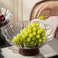 Miniatyrbillede 5 af 5: Frugtskål i vintagestil af plastmateriale til snacks og nødder til stuen