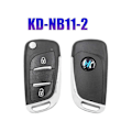 Miniatyrbild 2 av 5: KEYDIY NB11-2 Fjärrkontroll Bilnyckel Universal 2 Knappar för Stil för KD900/-X2 MINI/ -MAX Programmering