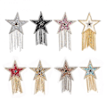 Miniatyrbillede 5 af 5: Tassel Nippel Paster Cover Sequin Stjerne Bryst Stickers Lingerie Bryst Patch Intim Nippel