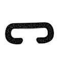 Pikkukuva 5 / 5: Vr HTC Vive Pro 2 -kuulokkeiden korvaavat vaahtomaskit, VR-pehmusteen suoja
