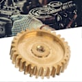 Pikkukuva 4 / 4: Spur-vaihde Messinki 30 Hampainen Servolle 25 Hampainen Uritys 0.8 Mod Teollisuusrobotin Osa 4305?0025?0030