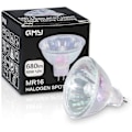 Miniatyrbillede 5 af 5: Mr16 Halogen Lyspærer 50w 12v Gu5.3 Spotlight Pære Dæmpbar, 4000 Timer Ekstra Lang Levetid, 36 Strålevinkel, 3000k Varmt Hvidt, 2 Pins Base, Dichroic