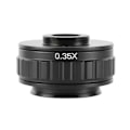 Miniatyrbild 5 av 5: Mikroskop C-mount adapter, 0.35X CCD, trinokulär, 38mm gränssnitt.