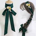 Miniatyrbillede 5 af 5: Gul Rose Blomster Broscher Smykker til Kvinder Mode Vintage Rhinestone Krystal Brosche Pins