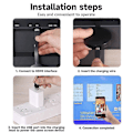 Miniatyrbilde 5 av 5: TV Streaming Enhet, TV Boks, Casting Enhet For TV Skjermspeiling Streaming Media Dongle Mottaker For PC/telefon -NMAOV