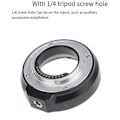 Miniatyrbillede 4 af 5: 4/3 til M4/3 Kamera Adapter Ring Auto Fokus Linse Mount til Panasonic