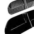 Pikkukuva 5 / 5: Auton takaiskun diffuusorin huulipeite, takaluukun alaosa, jakaja, spoileri, suoja X1 IX1 U11 2023+ A