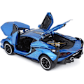 Pikkukuva 2 / 5: Leikkiautot Lambo Sian Fkp3 Metallimalliauto Valoilla Ja Äänellä Vetoauto Leikkiauto Pojille 3+ Vuotta (sininen)