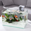 Miniatyrbilde 2 av 4: Akvarium Hengefilter, Akvarium Strømfilter Vannfall Vannpumpe Sirkulerende Vann Tank