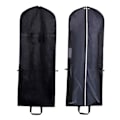 Miniatyrbillede 2 af 5: Tøjcover Kjole Garment Bag Med Lynlås I Skabe Sort