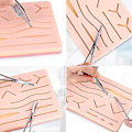 Miniatyrbillede 3 af 5: 2023 - Komplett Suture Kit til Studerende, Inkluderer Silikon Suture Pad og Suture Værktøj -fg