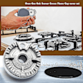 Miniatyrbild 5 av 5: Sats för spislock, uppgraderad spislock, gasspislock, gasspislock passar gasspisbrännare