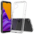 Miniatyrbilde 1 av 5: Hardt akrylrygg + myk TPU-støtdempende etui for Samsung Galaxy Xcover 6 Pro - Transparent, anti-gulning, slank deksel