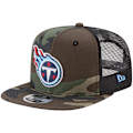 Miniatyrbillede 1 af 5: New Era 9Fifty Mesh Snapback Cap Tennessee Titans træcamo