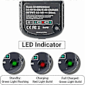 Miniatyrbillede 3 af 5: Erstatningsoplader kompatibel med Black & Decker 9.6V 12V 14.4V 18V Nicad Nimh batteri HPB18-OPE HPB18 HPB14 HPB12 HPB96 244760- SZRH A-F