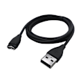 Miniatyrbillede 1 af 4: Opladerkabel til Garmin Vivoactive 3 Oplader 4s 935 USB Dock 945 245 Fenix 5s Oplader 5 5x Plus 6 6s 6x Pro Stikdæksel Case-QH