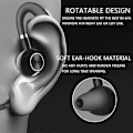 Miniatyrbild 3 av 5: Röststyrda Bluetooth-hörlurar Sport Hörlurar Handsfree Mic Mikrofon för Telefon Bilförare Tråd