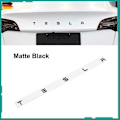 Pikkukuva 1 / 5: 3d mattamusta Tesla-kirjaimet tavaratilan kannen merkki Tesla Model X S