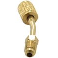 Miniatyrbilde 5 av 5: 4-pakks R410a Adapter Lading Vakuumport Adapter Messing Konverter Med Tøffel 5/16 Tommer Sae Hunn