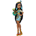 Miniatyrbillede 1 af 3: Mattel - Monster High Day Out Cleo De Nile Modedukke med Blå Kjole  [SAMLEROBJEKTER] Papirdukke USA import