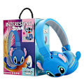 Miniatyrbillede 1 af 5: Disney Lilo & Stitch Børn Bluetooth Trådløse Hovedtelefoner Foldbar Headset Bløde Ørepude Ea