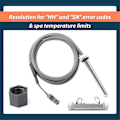 Miniatyrbilde 4 av 5: Varmtvannsbereder Sensor for Spa Varmeapparat M7 System med 24 tommers Kabel Temp/Høy Grense, Varmtvannsbereder Sensor Erstatter fo
