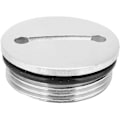 Miniatyrbilde 1 av 4: 316 Rustfritt Stål Drivstofftanklokk Polert Drivstofftanklokk God Tetning Pakning Fyllkjede og Deksel (38MM)