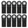 Miniatyrbild 1 av 5: Wenyi 10-pack Oscillerande Sågblad 34mm Bi-metall Multiverktyg Skärverktygssats för Starlock