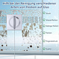 Miniatyrbild 4 av 5: 6-pack Rengöringsdynor för Ecovacs Winbot W1 / W1 Pro / W2 / W2 Omni Fönsterrengöringsrobotar, Fönsterrengöringsrobot, Tvättsbara Mikrofiberrengöringsdukar