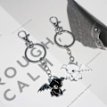 Miniatyrbillede 4 af 5: 2 stk. Par Metal Nøglering Drageshape Toothless Nøglering Toothless Taske Hanger Gave Elsker Barn
