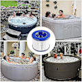 Miniatyrbillede 4 af 5: 4-pak Hot Tub/Clever Spa Kompatible Filterpatroner med Gevind til Span1407535/filter til Mspa, til Spa Pool Filter Vedligeholdelseskit_(Guangua
