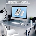 Miniatyrbild 2 av 5: Apple Bluetooth trådlös Magic Mouse Slim ergonomisk laddningsbar datormus