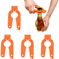 Miniatyrbild 1 av 5: 4-pack multifunktionell burköppnare för kök, justerbar, lätt grepp, flasköppnare, present