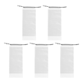 Miniatyrbillede 1 af 5: 5 stk. paraplyopbevaringsposer transparente paraplyovertræk vandtætte paraplybeholderposer