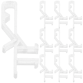 Miniatyrbillede 1 af 3: 20 stk. Blinde Klips Gardin Baffel Klemmer Udskiftelige Blinde Klemmer Gardin Holder