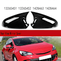 Pikkukuva 3 / 5: Vauxhall Astra Opel Astra J 2010-2016 Kiiltävän Mustat Sivupeilin Suojukset Sarja 13265451 13265452 1428463 1428464