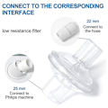 Miniatyrbillede 2 af 5: Inline CPAP-filtre, 6-pak CPAP-filtre, filtre til CPAP-maskiner, udskiftningsfilter