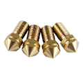 Miniatyrbilde 2 av 5: Ultimaker 3 3D-skriver Messingdyseutskifting 0,4 mm for Ultimaker 3 Um3 4 stk
