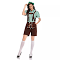 Miniatyrbild 2 av 3: tectake Lederhose Walchensee Brun M