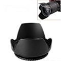 Miniatyrbillede 4 af 5: 58MM Reversible Modlysblænder - & UV Filter Linsebeskyttelsessæt til Canon Rebel T6i T6 T5i T5 SL1