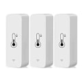 Miniatyrbillede 1 af 5: 3x Tuya Wifi Temperatur- og Luftfugtighedssensor Indendørs Termometer Hygrometer -GSL